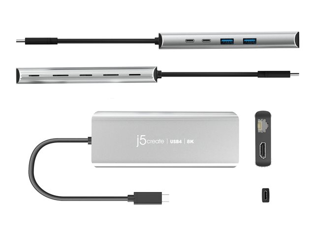USB4 8K Multi-Port Hub Space Grey