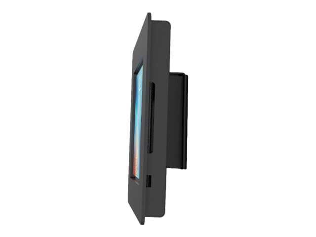 Compulocks VESA Fixed Wall Mount Bracket - Bracket - for enclosure - high-grade aluminium - black - mounting interface: 100 x 100 mm - wall-mountable, surface mountable - for Axis iPad 10.2-inch POS VESA Enclosure
