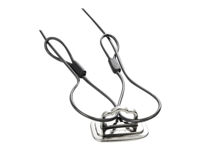StarTech.com Laptop Cable Lock Anchor - Large - Security Cable Anchor Point - Lock anchor - silver - for P/N: LTLOCKNBL