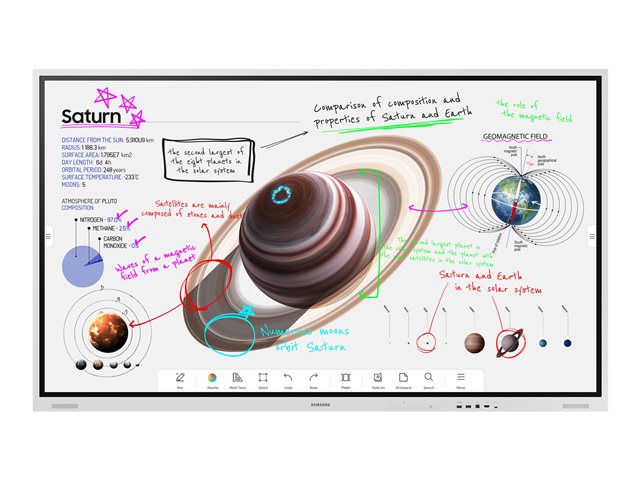 Samsung Flip Pro WM55B Interactive Display 