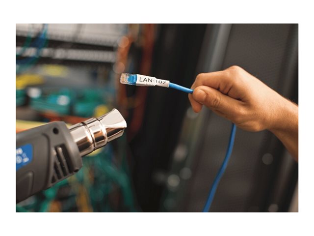 Brother HSe-231E - Black on white - Roll (1.12 cm x 1.5 m) 1 cassette(s) hanging box - heat shrink tube tape - for P-Touch PT-D800, PT-E300, PT-E310, PT-E550, PT-P700, PT-P750, PT-P900, PT-P950