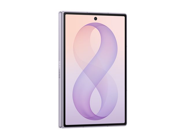 Samsung Galaxy Z Fold8 - 5G smartphone - dual-SIM - RAM 12 GB / Internal Memory 512 TB - OLED display - 7.6\" - 7.6\" - 1848 x 2448 pixels 1848 x 2448 pixels (120 Hz) - 2x rear cameras 50 MP, 50 MP - 2x front cameras 10 MP, 10 MP - lavender