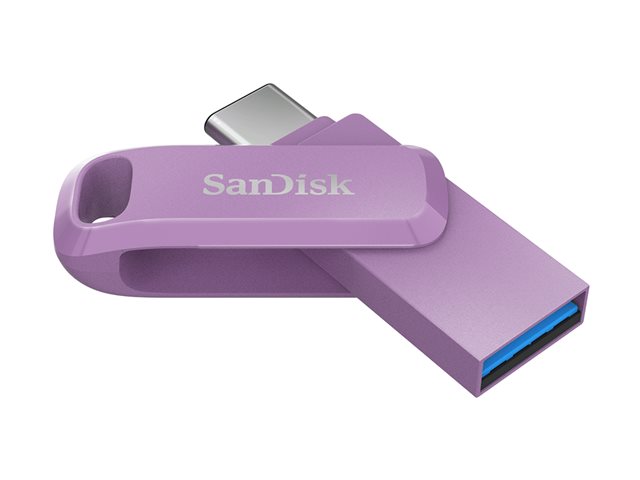 SanDisk Ultra Dual Drive Go - USB flash drive - 512 GB - USB 3.2 Gen 1 / USB-C - absinthe green