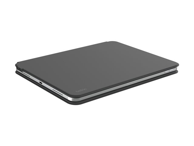 Belkin Connect Pro - Keyboard and folio case (protective case) - with magnetic stand - with trackpad - backlit - wireless - Bluetooth