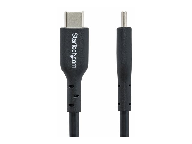 StarTech.com 3m USB-C Charging Cable, USB C Cable, 60W 3A PD - USB cable - 24 pin USB-C (M) to 24 pin USB-C (M) - USB 2.0 - 5 / 9 / 12 / 15 / 20 V - 3 A - 3 m - USB Power Delivery (60W), Power Delivery 2.0 support, halogen-free, passive - black