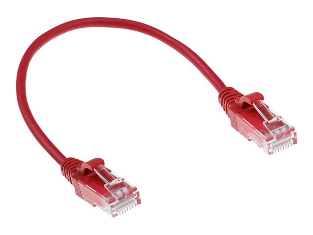 CAT6 U/UTP SLIMLINE RD 5.00M. 1 stk