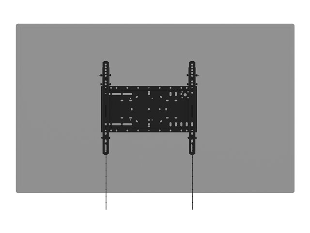 VISION Heavy Duty Tilting Display Wall Mount - LIFETIME WARRANTY - fits display 32-75\" with VESA sizes up to 400 x 400 including 350 x 350 - 12 degree tilt - suits interactive flat panels or LED TVs - arms latch securely - media player fixing - SWL 100kg / 220 lb - fits Microsoft Surface Hub 2 - black