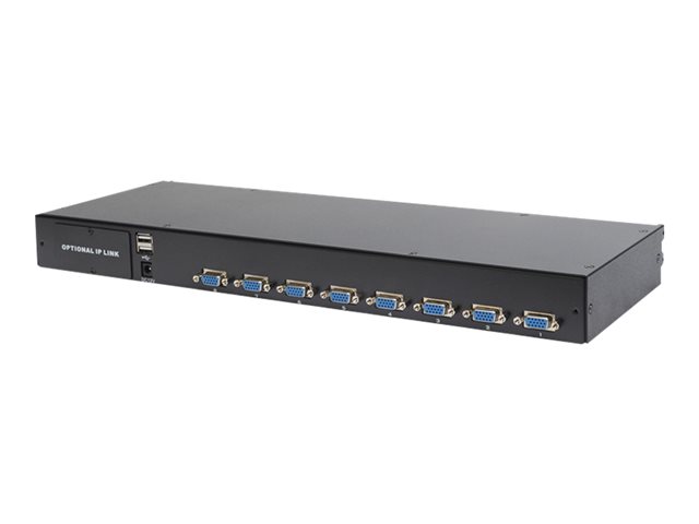 19IN VGA TFT CONSOLE. 8-PORT FRENCH K