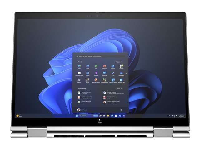 HP Elite x360 830 G11 Notebook - Wolf Pro Security - flip design - Intel Core Ultra 7 - 155U / up to 4.8 GHz - Win 11 Pro - Intel Graphics - 16 GB RAM - 512 GB SSD NVMe, TLC - 13.3\" IPS 1920 x 1200 - IEEE 802.11b, IEEE 802.11a, IEEE 802.11g, IEEE 802.11n, IEEE 802.11ac, IEEE 802.11ax (Wi-Fi 6E), Bluetooth Dual-Mode - Wi-Fi 6E, Bluetooth 5.3 wireless card - kbd: Belgium - with HP Wolf Pro Security Edition (1 year)
