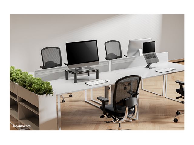 Neomounts NSMONITOR20 - Stand - for monitor / notebook - black - screen size: 10\"-32\" - desktop