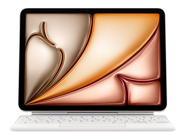 Apple Magic Keyboard - Keyboard and folio case - with trackpad - Apple Smart connector - AZERTY - French - for Apple 10.9-inch iPad Air (4th generation, 5th generation), 11-inch iPad Air M2 Wi-Fi, M2 Wi-Fi + Cellular, M3 Wi-Fi, M3 Wi-Fi + Cellular