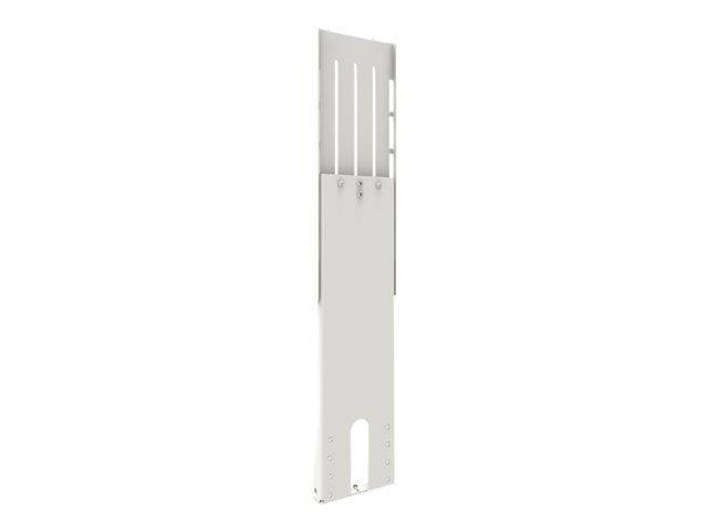 SmartMetals - Mounting component (accessory base plate) - for sound bar / camera - white - cart mountable, stand mountable
