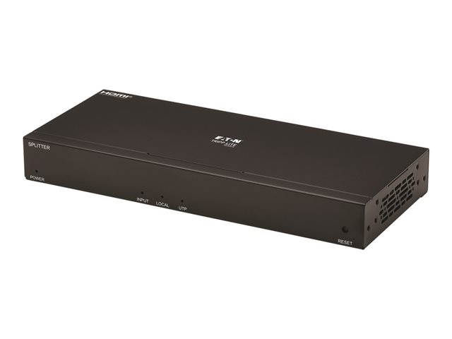 Eaton Tripp Lite Series HDMI over Cat6 Extender Kit, 4-Port Splitter/3x Pigtail Receivers - 4K 60 Hz, HDR, 4:4:4, PoC, 230 ft. (70.1 m), TAA - Video/audio extender - over CAT 6 - up to 70.1 m - TAA Compliant - for P/N: B127A-1P0-PH