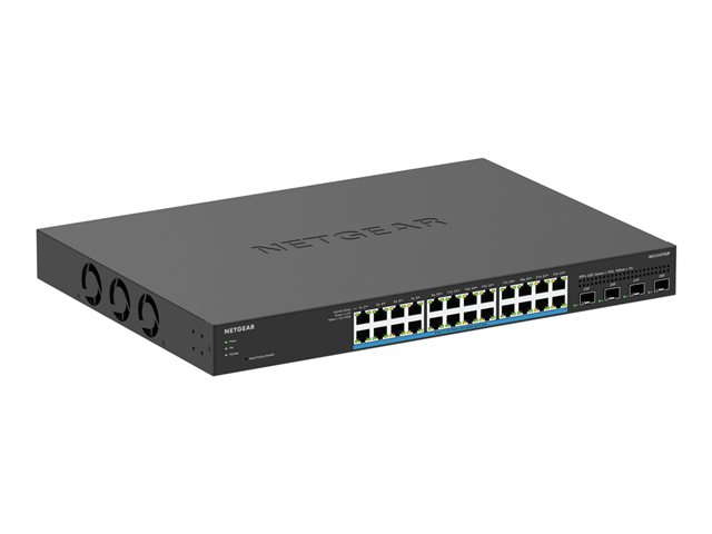 NETGEAR Smart MS324TXUP - Switch - 2+/L3 Lite - smart - 24 x 100/1000/2.5G (PoE++) + 4 x 10 Gigabit SFP+ (uplink) - rack-mountable, desktop - PoE++ (720 W)