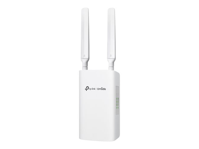 TP-Link Omada ER703WP-4G-Outdoor V1 - Gateway - 1GbE - Wi-Fi 6 - 4G - 2.4 GHz, 5 GHz - SIP - 4G LTE-FDD B1/B3/B5/B7/B8/B20/B28/B32 4G LTE-TDD B38/B40/B41 3G DC-HSDPA/HSPA+/HSDPA/HSUPA/WCDMA B1/B3/B5/B8 - cloud-managed - wall / pole mountable