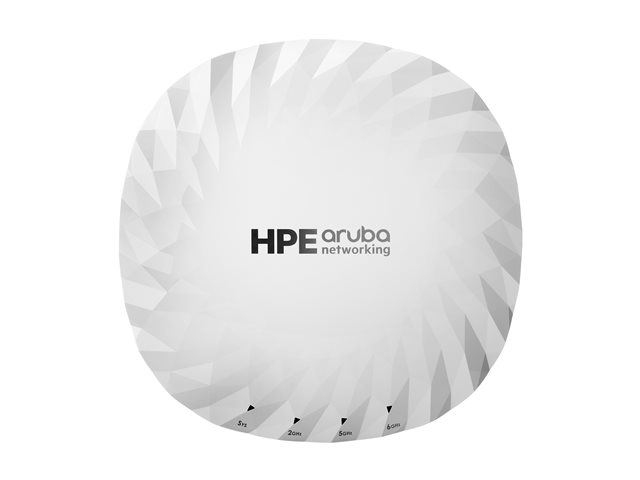 HPE Aruba Networking AP-725 (RW1) - Campus - radio access point - Wi-Fi 7, Bluetooth 5.4 LE, ZigBee - Wi-Fi 7 - 2.4 GHz, 5 GHz, 6 GHz ceiling mountable