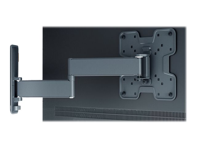Vogel's Comfort TVM 3245 - Mounting kit (bracket, VESA adapter, cover) - full-motion - for flat panel - steel, hardened plastic - black - screen size: 19\"-43\" - wall-mountable
