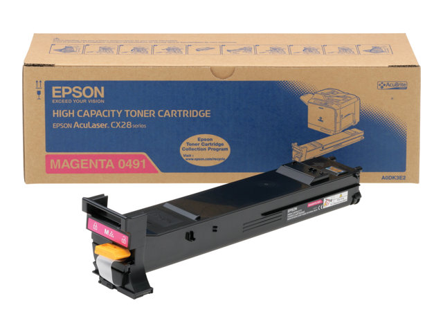 Epson - High capacity - magenta - original - toner cartridge - for AcuLaser CX28DN, CX28DNC, CX28DTN, CX28DTNC