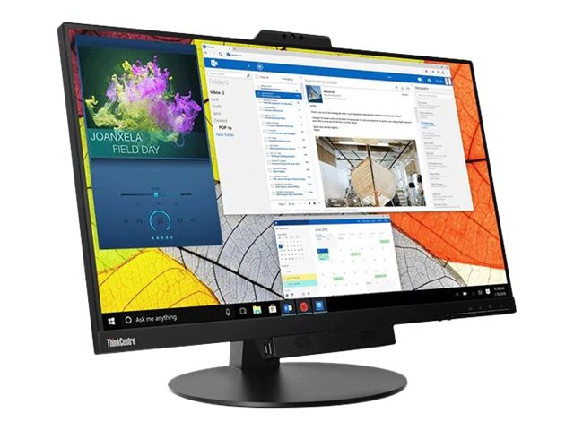 Lenovo ThinkCentre Tiny-in-One 27 - LED monitor - 27\" - 2560 x 1440 @ 60 Hz - 350 cd/m² - 1000:1 - 4 ms - HDMI, DisplayPort - speakers - black - for ThinkCentre neo 70t 11YU
