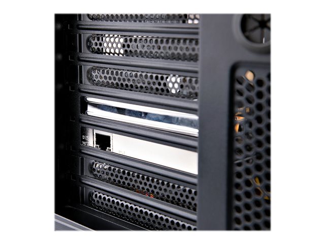StarTech.com 1 Port 2.5Gbps PoE Network Card, PCIe Ethernet Card w/RJ45 Port, 30W 802.3at PoE NIC for Desktops/Servers, Network PoE LAN Adapter w/Low-Profile Bracket Included - NBASE-T, Windows/Linux Support (ST1000PEXPSE) - Network adapter - PCIe 2.1 low profile - 2.5GBase-T (PoE+) x 1
