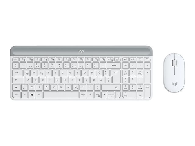 Logitech MK470 Slim Toetsenbord en Muis combinatie 