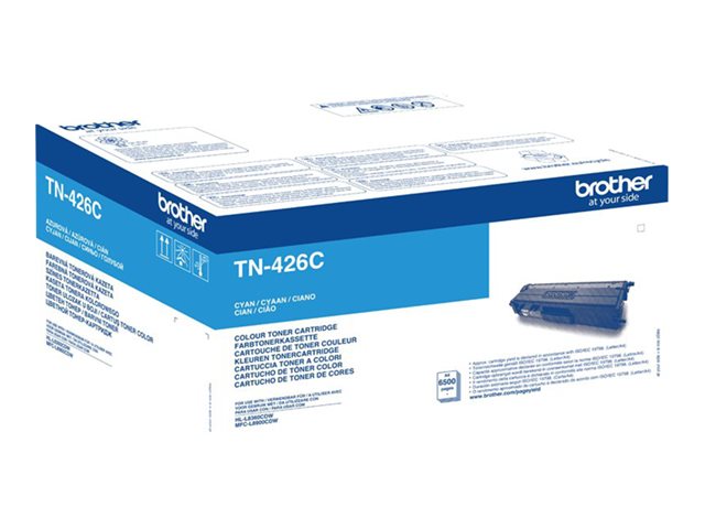 Brother TN426C - Super Jumbo - cyan - original - toner cartridge - for Brother HL-L8360CDW, MFC-L8900CDW