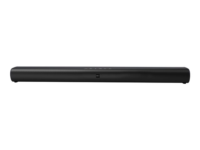VISION Professional Active Soundbar - 2 x 27w (Peak) / 2 x 15w (RMS) - Bluetooth - minijack input - Brackets for mounting to wall or for hanging under flat-panel VESA mount - gloss black