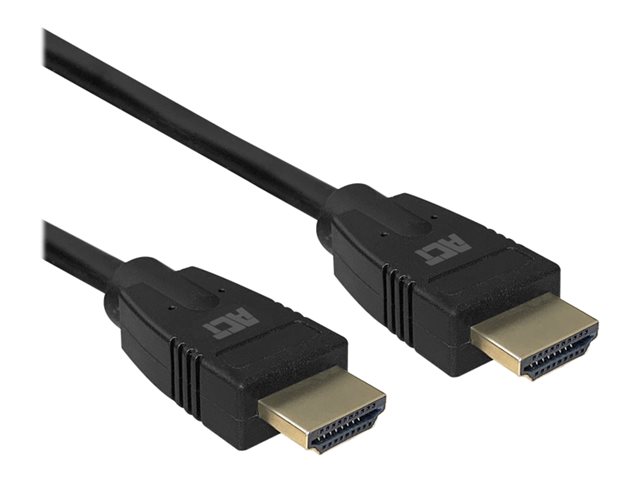 Ultra High Speed - HDMI-kabel - HDMI male naar HDMI male - 2 m - beschermd - zwart - gevormd, 8K ondersteuning