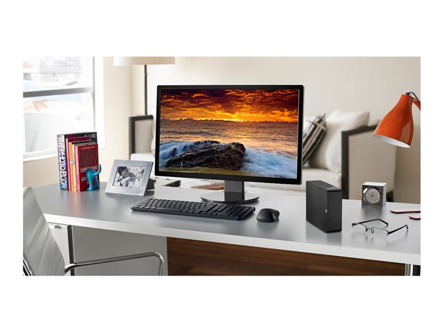 Seagate Expansion STKP10000400 - Hard drive - 10 TB - external (desktop) - USB 3.0 - black - with Seagate Rescue Data Recovery