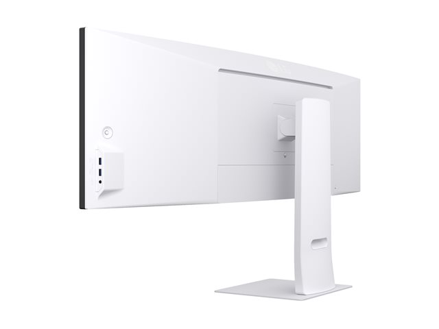 LG UltraWide 49U950A-W - LED monitor - curved - 49\" - 5120 x 1440 Dual Quad HD @ 144 Hz - Nano IPS - 1000:1 - DisplayHDR 400 - 1 ms - 2xHDMI, DisplayPort, USB-C - speakers