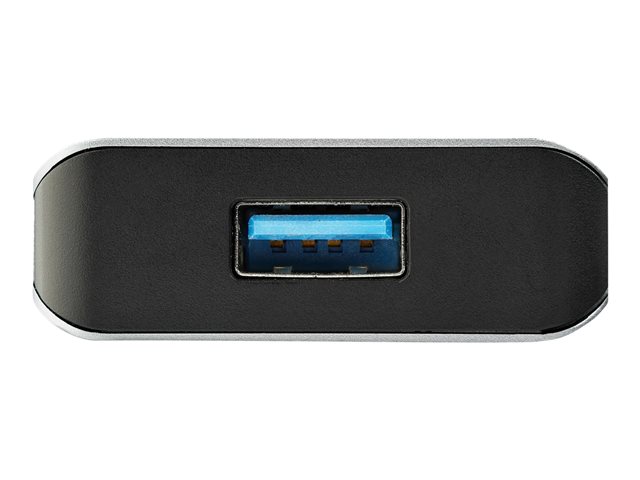 StarTech.com 4 Port USB C Hub w/ 2x USB A & 2x USB C, SuperSpeed 10Gbps USB Type-C 3.1/3.2 Gen 2 Hub, USB Bus Powered, Portable USB-C to USB Adapter Hub, Aluminum, 9.8\" (25cm) Cable - Windows/macOS/Linux - Hub - 2 x USB-C + 2 x USB 3.1 Gen 2 - desktop - for P/N: PEXUSB321C