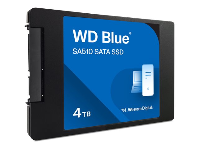 WD Blue SA510 WDS400T3B0A-00C7K0 - SSD - 4 TB - internal - 2.5\" - SATA 6Gb/s