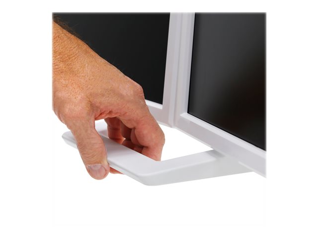 Ergotron HX - Mounting kit (handle, articulating arm, desk clamp mount, grommet mount, 2 pivots, hinge bow, extension) - Constant Force Technology - for 2 LCD displays - white - screen size: up to 32\"