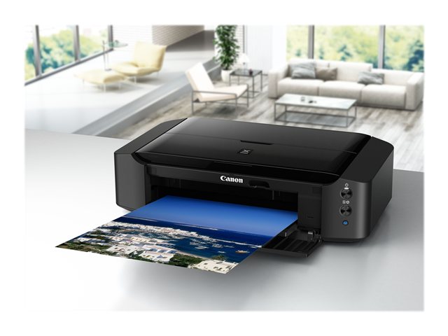 Canon PIXMA iP8750 - Printer - colour - ink-jet - Ledger, A3 Plus - up to 14.5 ipm (mono) / up to 10.4 ipm (colour) - capacity: 150 sheets - USB 2.0, Wi-Fi(n)