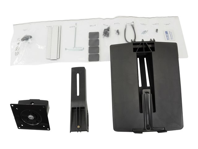 Ergotron WorkFit - Mounting component (conversion kit) - for 2 LCD displays / notebook - black - screen size: up to 24\" - for P/N: 24-196-055, 33-340-200