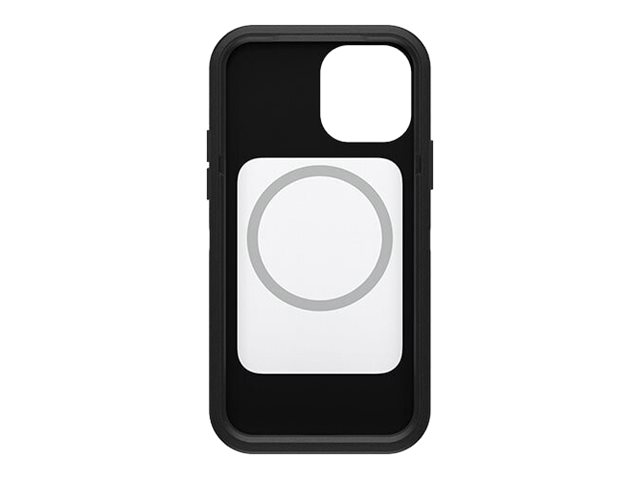 OtterBox Defender Series XT with MagSafe - Back cover for mobile phone - polycarbonate, synthetic rubber - black - for Apple iPhone 12, 12 Pro