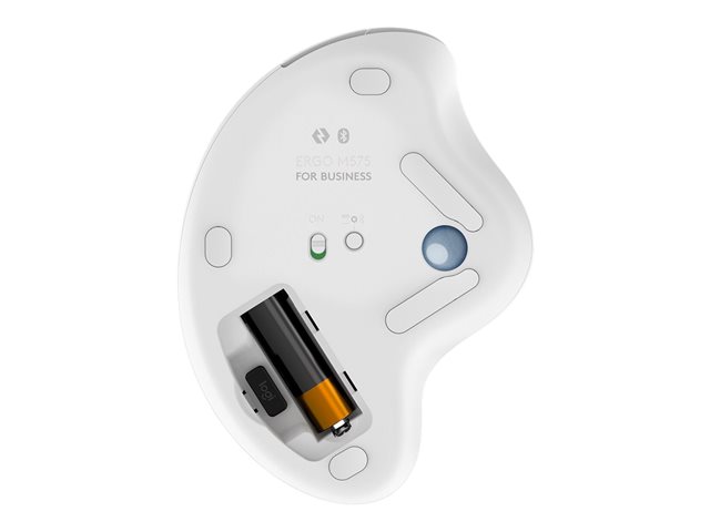 Logitech Ergo Series ERGO M575 for Business - Trackball - right-handed - optical - 5 buttons - wireless - Bluetooth - Logitech Logi Bolt USB receiver - graphite