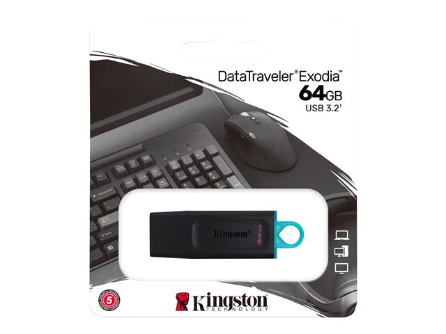 64GB USB3.2 Gen 1 DT Exodia