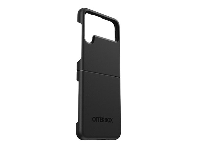 OtterBox Thin Flex Series - Back cover for mobile phone - polycarbonate, synthetic rubber, 90% recycled plastic - black - for Samsung Galaxy Z Flip3 5G