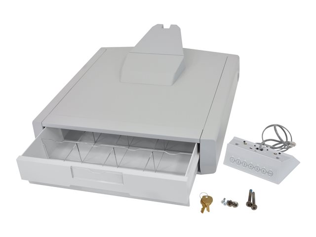 Ergotron SV43 Primary Single Drawer for LCD Cart - Mounting component (drawer module) - grey, white