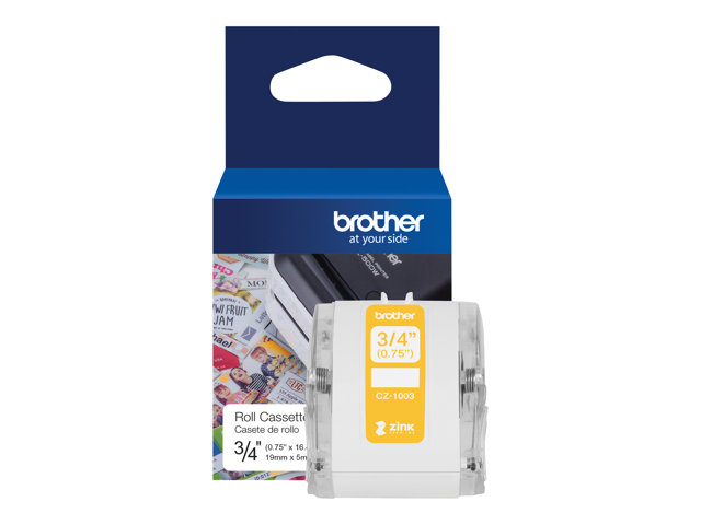 Brother CZ-1003 - Roll (1.9 cm x 5 m) 1 roll(s) continuous labels - for Brother VC-500W