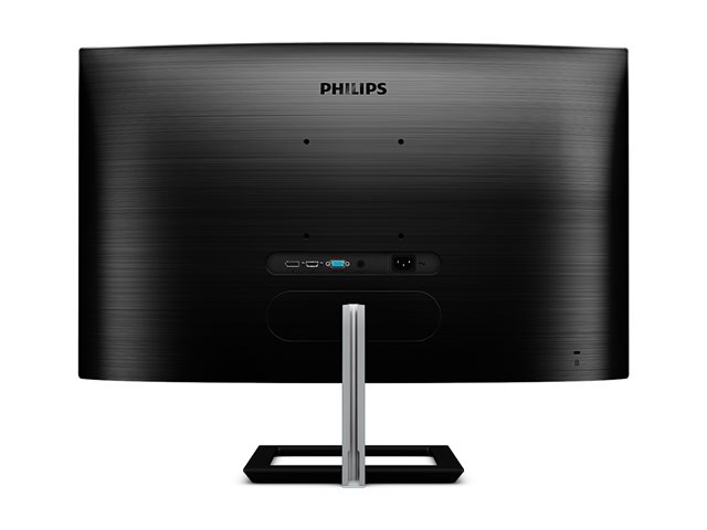 Philips E-line 322E1C - LED monitor - curved - 32\" (31.5\" viewable) - 1920 x 1080 Full HD (1080p) @ 75 Hz - VA - 250 cd/m² - 3000:1 - 4 ms - HDMI, VGA, DisplayPort - textured black