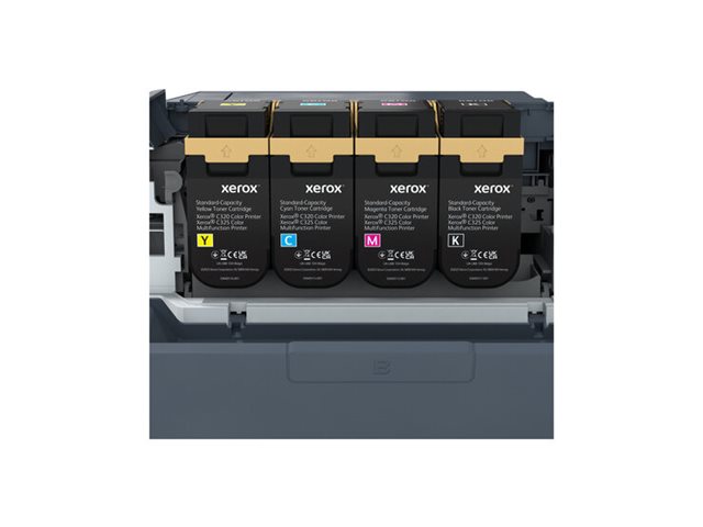 Xerox C320V/DNI - Printer - colour - Duplex - laser - A4/Legal - 1200 x 1200 dpi - up to 33 ppm (mono) / up to 33 ppm (colour) - capacity: 250 sheets - Gigabit LAN, Wi-Fi(n), USB 2.0, USB - Green World Alliance return programme