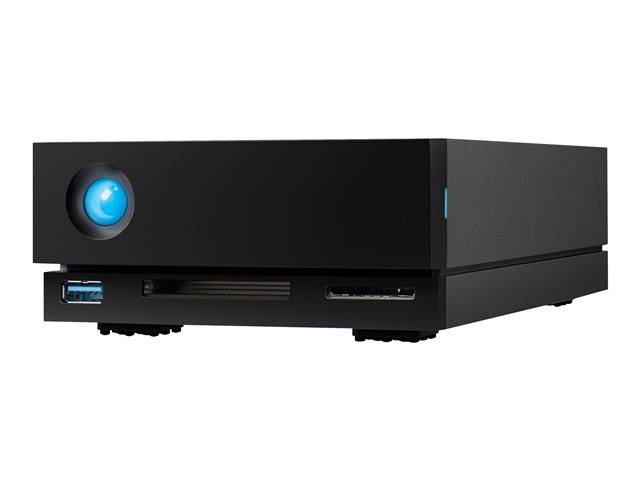 LaCie 1big Dock STHS16000800 - Hard drive array - 16 TB - 1 bays (SATA-600) - HDD 16 TB x 1 - Thunderbolt 3, USB 3.1 (external) - with 5 years Rescue Data Recovery Service Plan