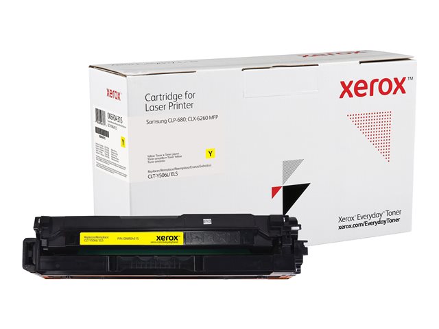 Everyday - High Yield - yellow - compatible - toner cartridge (alternative for: Samsung CLT-Y506L) - for Samsung CLP-680DW, CLP-680ND, CLX-6260FD, CLX-6260FR, CLX-6260FW, CLX-6260ND