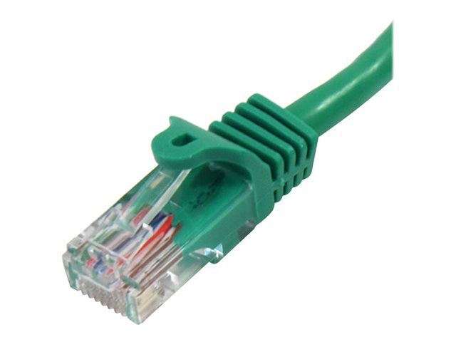 StarTech.com 3m Green Cat5e / Cat 5 Snagless Patch Cable - Patch cable - RJ-45 (M) to RJ-45 (M) - 3 m - UTP - CAT 5e - molded, snagless - green