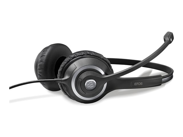 EPOS IMPACT SC 268 - 200 Series - headset - on-ear - wired - Easy Disconnect - black, silver