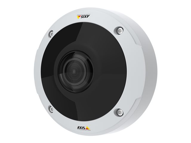 AXIS M3058-PLVE Network Camera - Network surveillance camera - dome - outdoor - dustproof / waterproof / vandal-proof - colour (Day&Night) - 12 MP - 3584 x 2668 - 1080p - fixed iris - fixed focal - HDMI - LAN 10/100 - MJPEG, H.264, MPEG-4 AVC - PoE