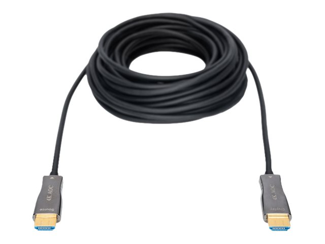 HDMI AOC HYBRID FIBEROPTIC CAB.TYPE-A 15M UHD 4K 60HZ GOLD/