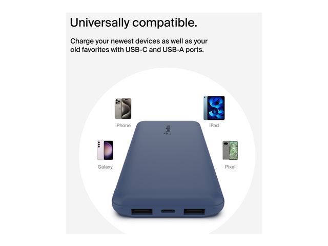 Belkin 10000 mAmp POWER BANK BLUE